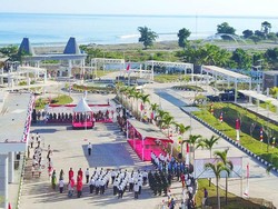 Upacara HUT RI di Perbatasan RI-Timor Leste Berlangsung Hikmat