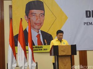 Di Raker Golkar, Novanto Tepis Isu Menyesal Capreskan Jokowi