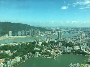 Keren Banget! Panorama Makau dari Ketinggian