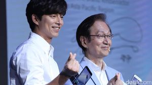 Aksi Gong Yoo Sapa Penggemar di Taiwan