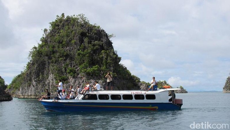 Foto: Boat di Raja Ampat (Afif Farhan/detikTravel) Foto: Boat di Raja Ampat (Afif Farhan/detikTravel)