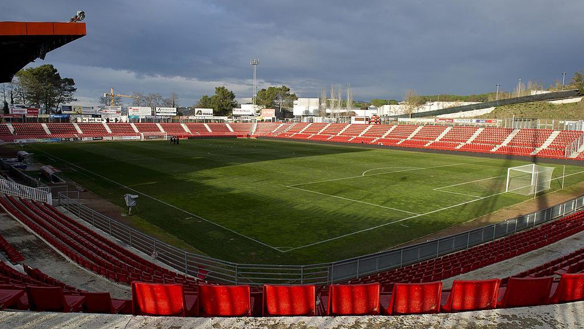 Estadio Montilivi, markas klub promosi Girona (Foto: Josep Lago/EuroFootball/Getty Images)