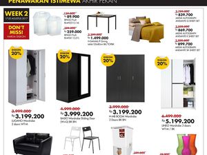 Promo Akhir Pekan Furnitur Index Living Mall di Transmart Carrefour