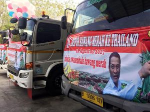 Ekspor Bawang Merah Ke Thailand, Mentan: Indonesia Balikkan Keadaan