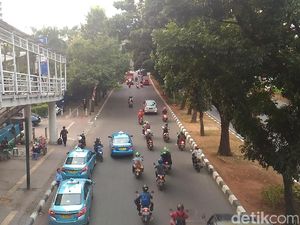 Potret Pemotor di Jl Sudirman yang Bakal Terusir