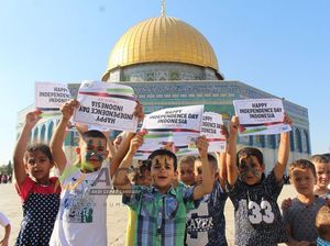 Doa Anak-anak Palestina di Hari Kemerdekaan Indonesia Ke-72