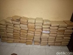 Bawa 100 Kg Ganja, 4 Kurir Asal Aceh Ditangkap di Labuhanbatu Sumut