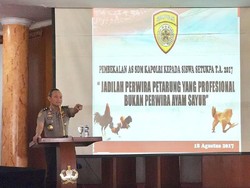 Pesan Penegakan Integritas Bagi Perwira Polri