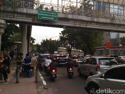Ingat! Ini Jalur Alternatif Pembatasan Motor di Rasuna Said-Sudirman