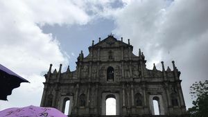 Foto: Reruntuhan Gereja yang Instagenic di Makau