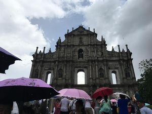 Foto: Reruntuhan Gereja yang Instagenic di Makau