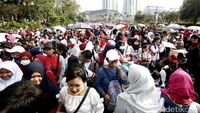 Suasana Monas Hari Ini Jelang Countdown Asian Games