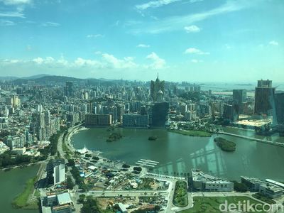 Foto: Keindahan Sejati Makau dari Ketinggian