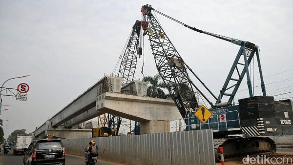 Foto: Wujud Flyover Cipinang Lontar Mulai Terlihat