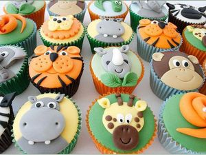 Menggemaskan! 8 Cupcake dengan Wajah Imut Lucu Binatang Ini