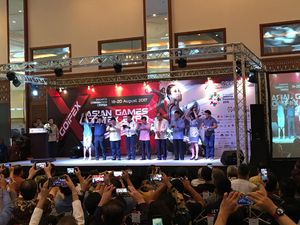 Banting Sand Belt, Wapres JK Resmikan Asian Games GOIFEX 2017