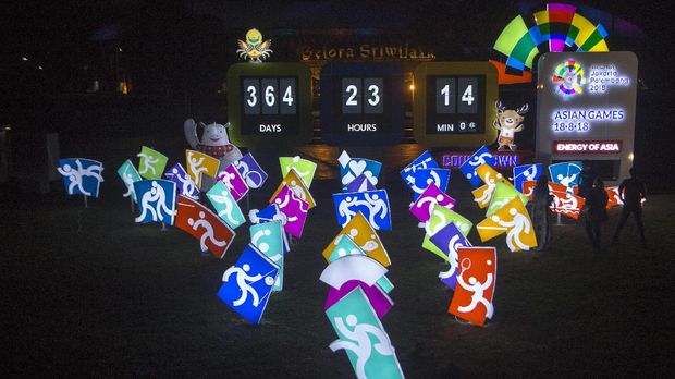 Kominfo Pasang Simbol Asian Games 2018 di Bioskop