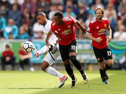 Kode Martial untuk MU usai Cetak Gol ke Gawang Swansea