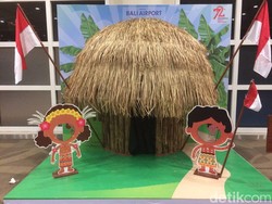 Saat Bandara Ngurah Rai Rayakan Kemerdekaan Indonesia