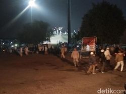 716 Polisi Jaga Acara Milad FPI di Stadion Muara Kamal Jakut