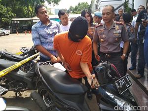 Dor! Polisi di Bandung Tembak Kaki Pelaku Curanmor