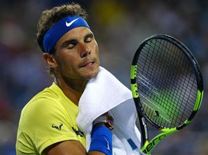 Nadal Dihentikan Kyrgios Nadal Dihentikan Kyrgios