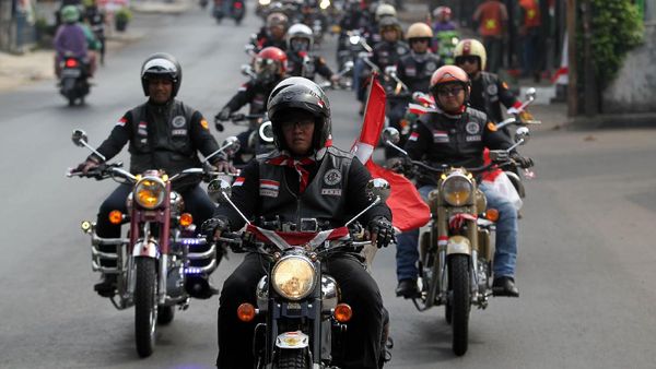 Parade Kemerdekaan Royal Riders Indonesia