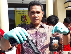 Polisi Gadungan Pembawa Kabur Motor Dibekuk Polrestabes Surabaya