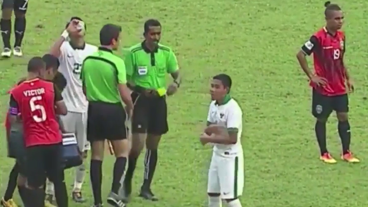 Momen Evan Dimas akan dikartu kuning wasit di laga lawan Timor Leste (Foto: Youtube)