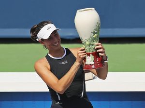 Muguruza Juara Usai Habisi Halep Muguruza Juara Usai Habisi Halep