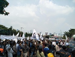 Massa Demo Ancam Tidak Pilih Parpol Pendukung Perppu Ormas