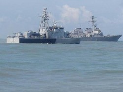 10 Pelaut AS Hilang Usai Tabrakan Kapal Militer, Malaysia Ikut Cari