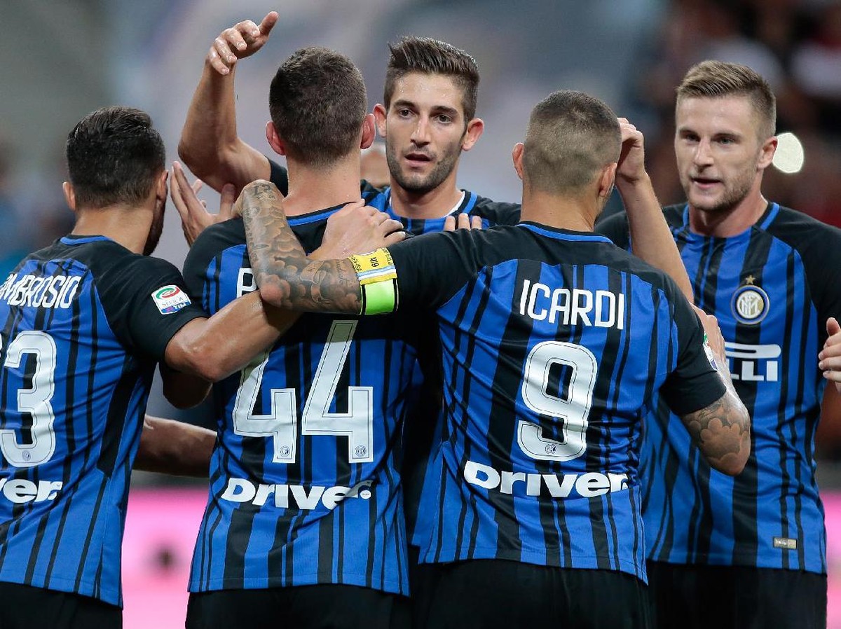 Para pemain Inter Milan (Foto: Emilio Andreoli/Getty Images)