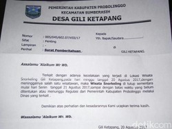 Disporaparbud Probolinggo Soal Insiden Snorkeling yang Membawa Korban