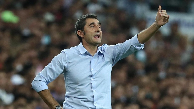Valverde Puji Pemain Pelapis Barcelona Valverde Puji Pemain Pelapis Barcelona