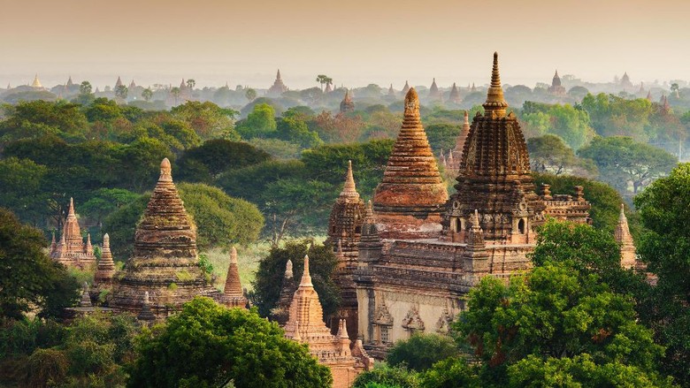 Situs sejarah Bagan di Myanmar (Thinkstock) Situs sejarah Bagan di Myanmar (Thinkstock)