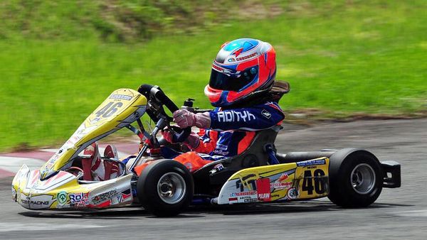 Aditya Wibowo Kumandangkan Indonesia Raya di Gokart Sepang Malaysia