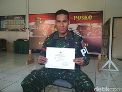 Tangkap Begal di Bandung, Anggota TNI Dapat Penghargaan