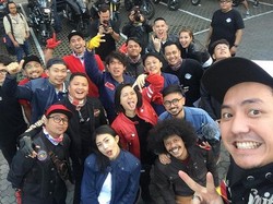 Lapar Usai Touring, Melky Bajaj dan Imam Darto Puji Kelezatan Makanan Kediri