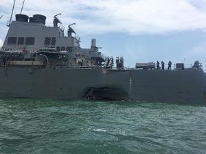 TNI AL Bantu Cari Korban Tabrakan Kapal AS di Selat Malaka