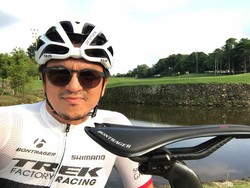 Atikah, Perempuan yang Jadi Sorotan Saat Gowes Bareng Engku Emran