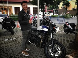 Imam Darto dan Dimas Anggara Semangat Touring Motor ke Bali