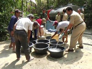 50 Desa di Purworejo Kekeringan, BPBD Distribusikan 1.350 Tangki Air