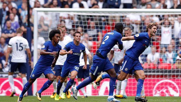 Chelsea incar kemenangan kelima beruntun di Liga Primer Inggris.