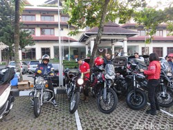 Naik Motor ke Bali, Rombongan Artis Janji Tidak Kebut-kebutan