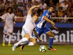 Sergio Ramos Dikartu Merah, Madrid Libas Deportivo