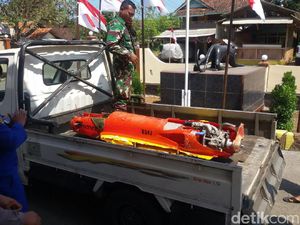 Foto: Ini Pesawat Tanpa Awak yang Jatuh dari Langit Garut