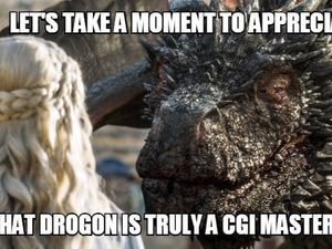 Kerennya Naga GOT hingga White Walker Jadi Meme Lucu