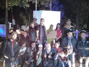 Omesh Cs Belajar Keteguhan Hidup dari Atlet Difabel Kediri