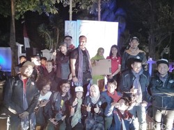 Omesh Cs Belajar Keteguhan Hidup dari Atlet Difabel Kediri